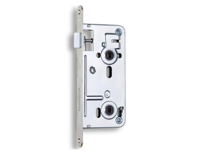 Zámek zadlabací 540C P-L 80/90 WC 6x6 čelo 20mm Hobes