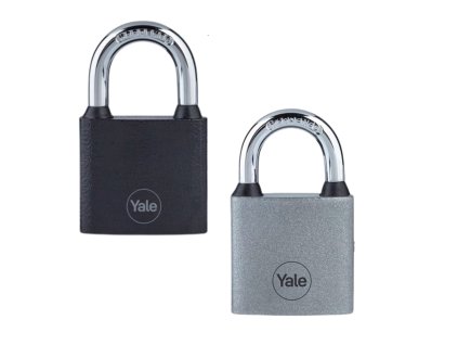 Zámek visací YALE 3klíče železný, šířka 32mm