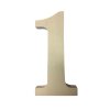 Číslo domu 1 přírodní dřevo 180mm
