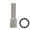Hlavice 1/2" 27mm 12hranná prodloužená