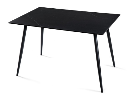 200180 Jídelní stůl CERAMON 120 černá (1)