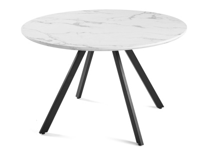 200820 Jídelní stůl GYRUS 120 bílá (1)