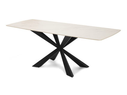 201420 Jídelní stůl TERRON 200 bílá (1)