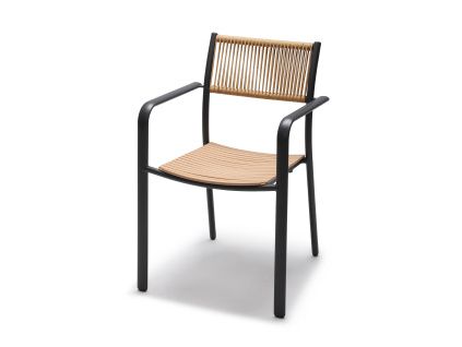 Garden chair MONTEGO grey/beige