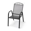 Steel Garden Armchair ZUNO-31 – Grey