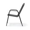 Steel Garden Armchair ZUNO-31 – Grey