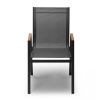 Garden aluminium chair MALIBU grey