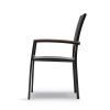 Aluminium Garden Chair  MARBELLA black