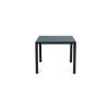 Garden aluminium table HAVANA 90 black