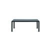 Garden aluminium table HAVANA 190 black