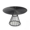 Garden aluminium table ARTUR black
