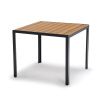 Garden aluminium tabele HAVANA 90 beige / grey