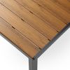 Garden aluminium tabele HAVANA 90 beige / grey