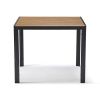 Garden aluminium tabele HAVANA 90 beige / grey