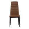 100170 Jídelní židle TINO hnědá (2)
