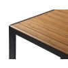 Garden aluminium table HAVANA 190 beige / grey
