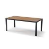 Garden aluminium table HAVANA 190 beige / grey