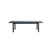Foldable Aluminium Table GRANDE black