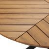 Designový zahradní stůl TULUM natural