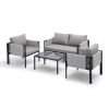 Garden lounge set RELAX grey