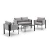 Garden lounge set RELAX grey