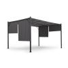 Aluminium Garden Pergola SANTORINI  – Grey