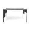 Aluminium Garden Pergola SANTORINI  – Grey