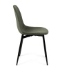 Dining chair MARIE green corduroy