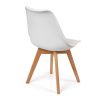 Dining table Scandinavia + 4 pcs dining chair Scandino white