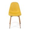 Dining table Scandinavia 120 + 4 pcs dining chair Marie yellow