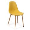 Dining table Scandinavia 120 + 4 pcs dining chair Marie yellow