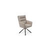 Dining table EBON + 4 pcs dining chair ENZO beige