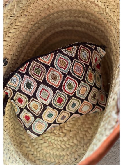 Malá taška - černá ornamenty