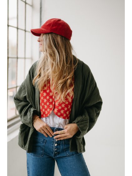 CHICAGO - KHAKI KIMONO