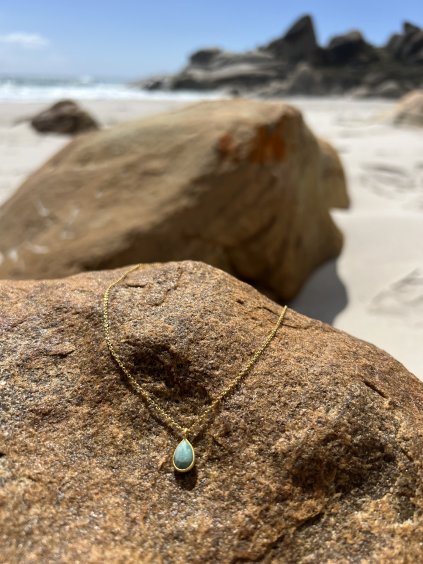 NÁHRDELNÍK AMAZONIT