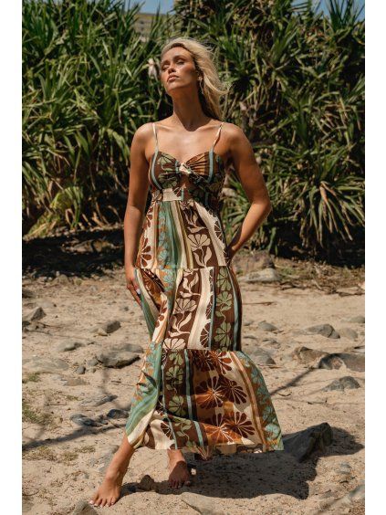 CACAO MIST PRINT BAMBI MAXI