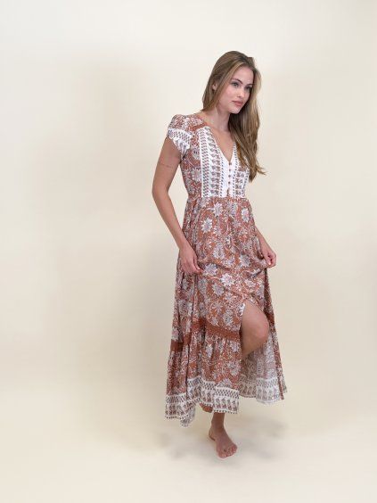 INDAH PRINT CARMEN MAXI