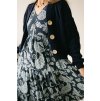 Bordeaux Print EVE DRESS