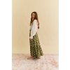 SAGE PRINT SKIRT