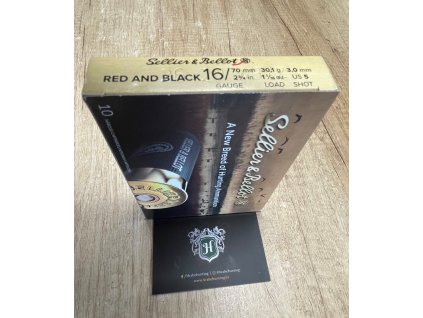 Náboj S&B Red&Black 16/70 3mm