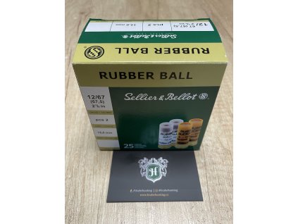 Náboj S&B Rubber Ball 12/67,5 15mm