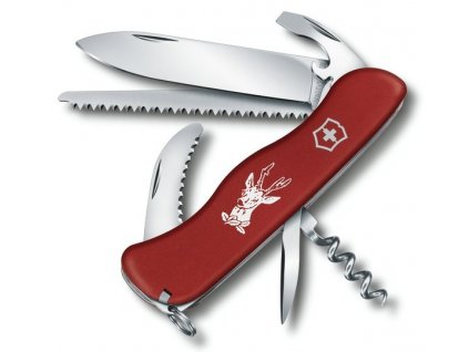 victorinox hunter red