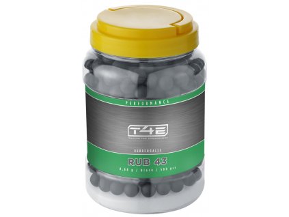 kuličky t4e rubber ball cal43