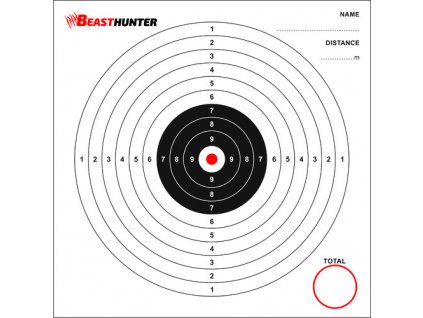 terče 17x17 beast hunter