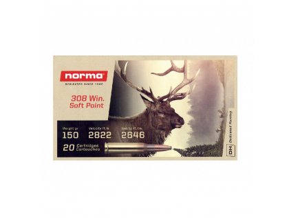 naboj 308 win norma softpoint 97 g 20ks