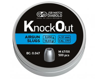 Diabolky JSB Match KnockOut Slugs.4,51mm