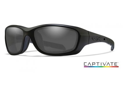 brýle GRAVITY Captivate Polarized Smoke Grey Black Ops Matte Black