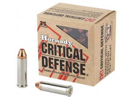 náboj hornady critical defense 38spec ftx 110grs