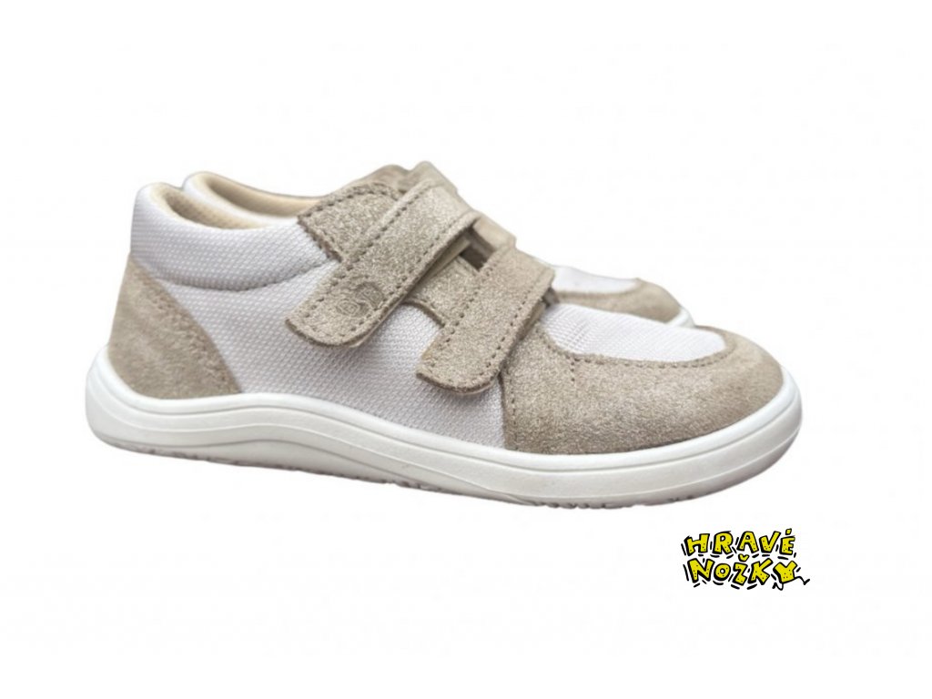 BABY BARE shoes tenisky FEBO SNEAKERS - Cappuccino - HRAVÉ NOŽKY