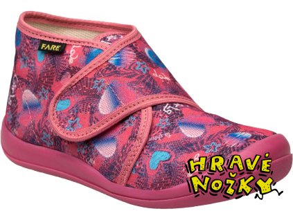 fare-klasik-detske-papuce-na-suchy-zip-ruzove-hravenozky.cz